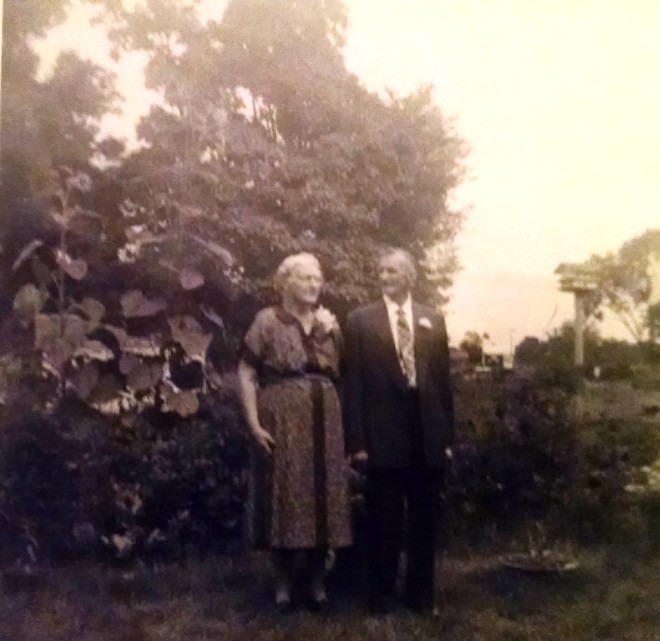 Ernestina and August H. Rettammel, Sr. August 1959